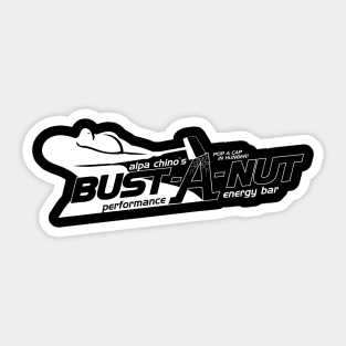 Alpa Chino's Bust a Nut Energy Bars Sticker